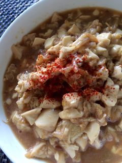 豆腐ともやしの甘辛卵とじ-レシピのメイン写真