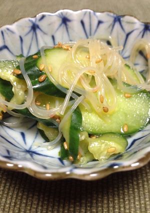 簡単バクバク食べれる韓国風きゅうり酢の物-レシピのメイン写真