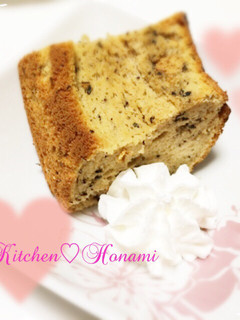 紅茶♡シフォンケーキ-レシピのメイン写真