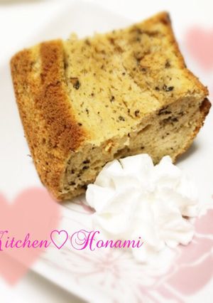 紅茶♡シフォンケーキ-レシピのメイン写真