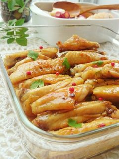 黒酢を使った照り焼きチキン✾手羽先-レシピのメイン写真