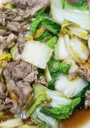 豚肉と白菜のオイスター炒め-レシピのメイン写真