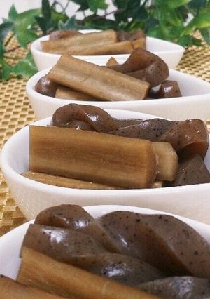 ゴボウとこんにゃくの煮物-レシピのメイン写真