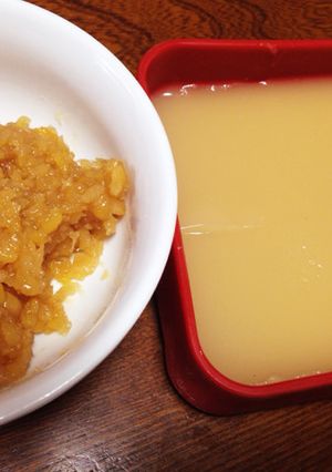 ひよこ豆の豆腐とつぶあん-レシピのメイン写真