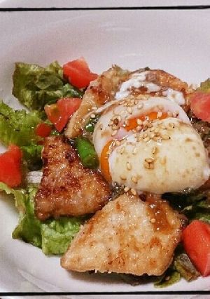 カフェ飯♡めかじきの甘辛ネギダレ丼-レシピのメイン写真