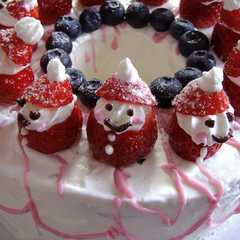 รูปของ かわいいサンタケーキ★