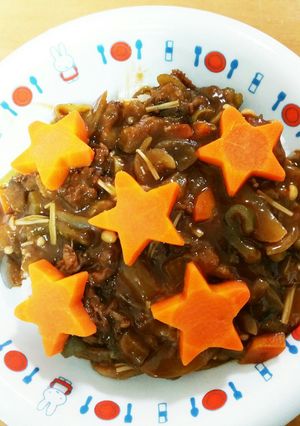 セロリ１本入った野菜たっぷりハヤシライス-レシピのメイン写真