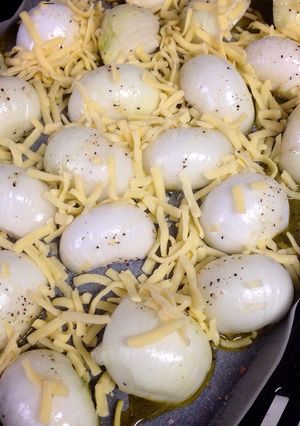 オーブンにお任せ♪玉ねぎチーズ-レシピのメイン写真