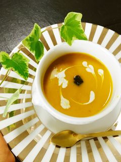 かぼちゃスープ*エスニックほっこりピリツ-レシピのメイン写真