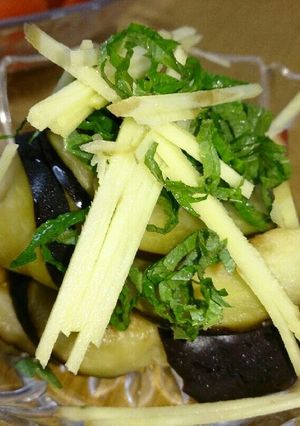 居酒屋気分☆なすを塩でもんだだけ-レシピのメイン写真