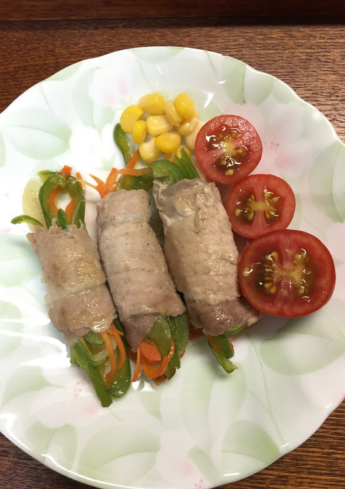 野菜お肉巻き巻き-レシピのメイン写真