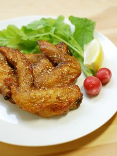 手羽先揚げの甘酒香味ダレ-レシピのメイン写真