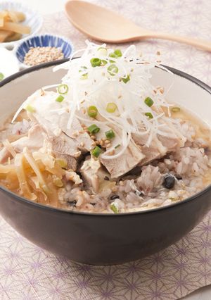 ゆで鶏スープ丼-レシピのメイン写真