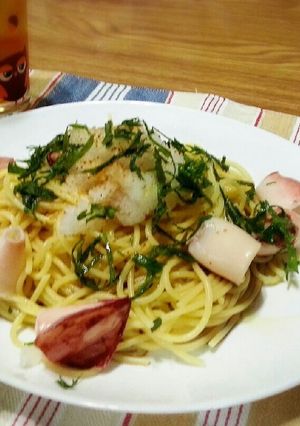 さっぱり!いかのしそおろしポン酢パスタ-レシピのメイン写真