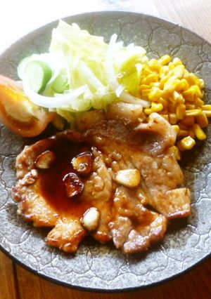 簡単!ご飯がすすむ豚テキ♪-レシピのメイン写真