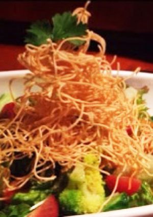 アレンジ自在☆そうめんでパリパリサラダ-レシピのメイン写真