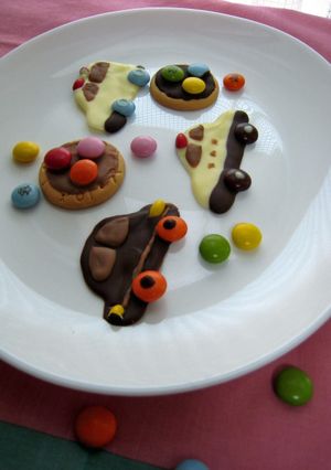 世界にひとつだけのチョコ-レシピのメイン写真
