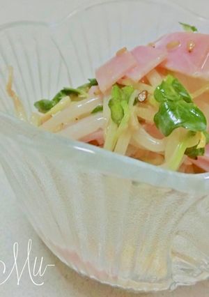 もやし と ハム の 和風 マヨ和え-レシピのメイン写真