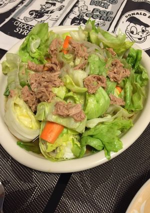 もやしとレタスandツナのたっぷりサラダ-レシピのメイン写真