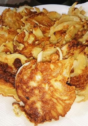 節約！玉ねぎちくわのなんちゃってかき揚げ-レシピのメイン写真
