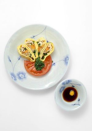 【マービー】にらとささ身の金紙巻-レシピのメイン写真