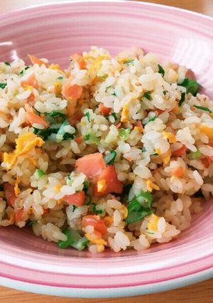 IHでもパラパラ鮭チャーハン-レシピのメイン写真