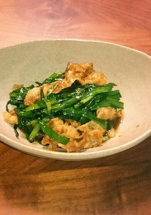 豚ニラ炒め-レシピのメイン写真