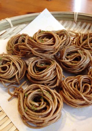 パリパリ蕎麦のおつまみ-レシピのメイン写真