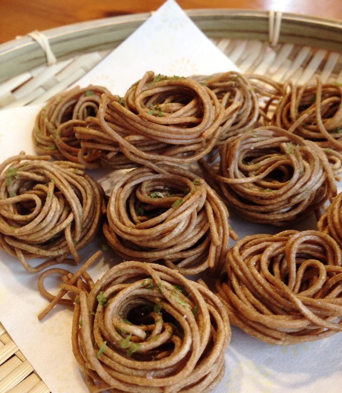 パリパリ蕎麦のおつまみ-レシピのメイン写真