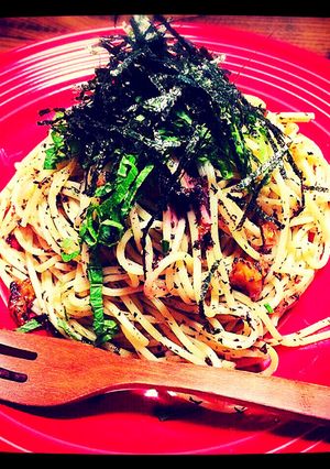 さっぱり簡単混ぜるだけパスタ♪-レシピのメイン写真