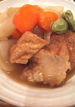 冷凍厚揚げの冷やしおでん-レシピのメイン写真