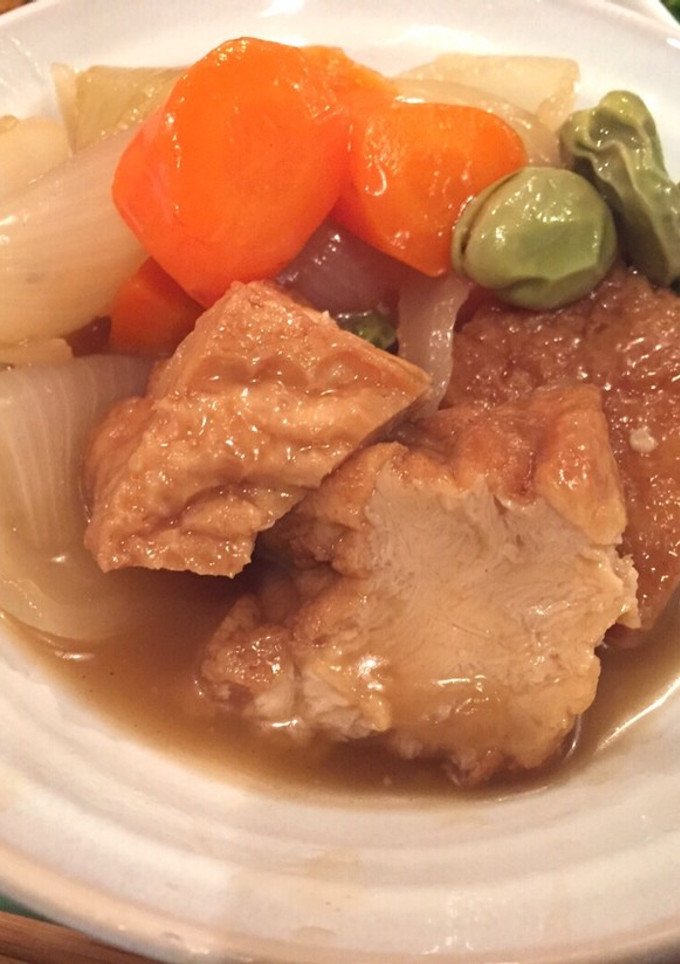 冷凍厚揚げの冷やしおでん-レシピのメイン写真