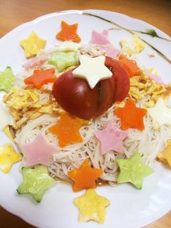 簡単♡七夕そうめん-レシピのメイン写真