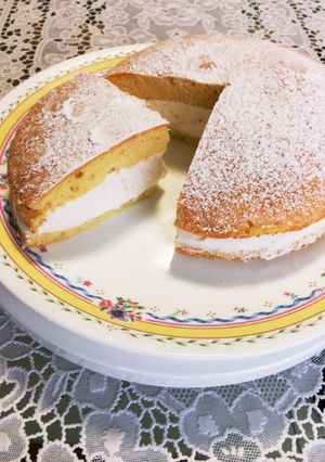 カロリー少なめの★生クリームケーキ★-レシピのメイン写真