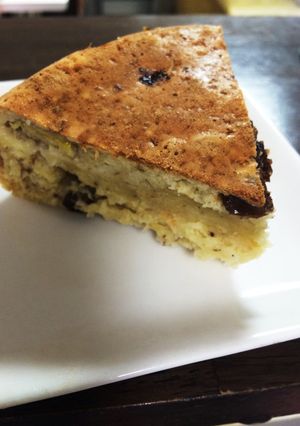 超簡単！強力粉ヨーグルトケーキ 朝食-レシピのメイン写真