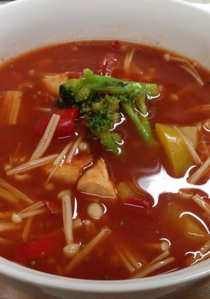 ダイエットトマトスープ-レシピのメイン写真