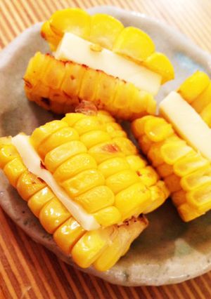 お弁当にも♪簡単焼きとうもろこしサンド-レシピのメイン写真
