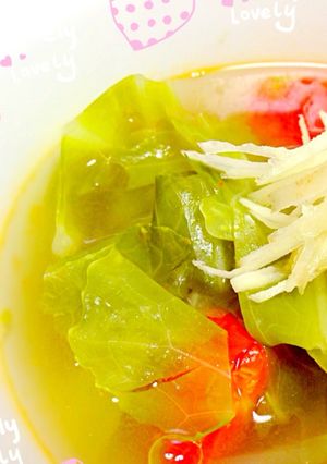 すっぱ旨いスープは暑さにもダイエットにも-レシピのメイン写真