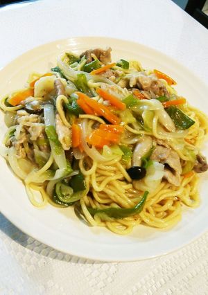 キャベツたっぷり五目焼きそば-レシピのメイン写真