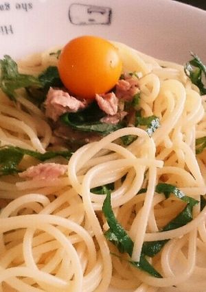 あっさり楽チンつけ麺風パスタ-レシピのメイン写真