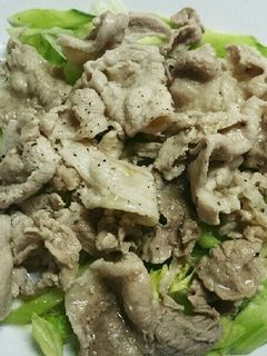 簡単☆豚肉サラダ-レシピのメイン写真