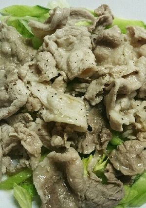 簡単☆豚肉サラダ-レシピのメイン写真
