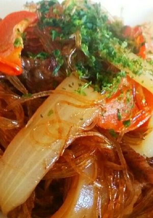 春雨ダイエット 【焼そば】-レシピのメイン写真