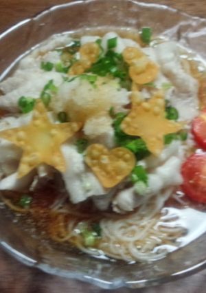 ★七夕　豚しゃぶそうめん★-レシピのメイン写真