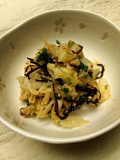 簡単♪短時間♪キャベツの塩昆布和え-レシピのメイン写真