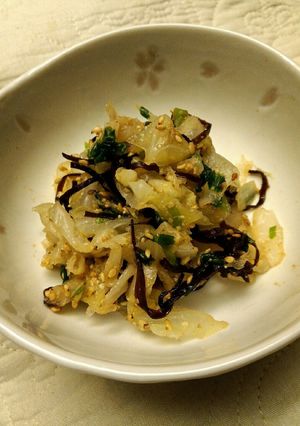 簡単♪短時間♪キャベツの塩昆布和え-レシピのメイン写真