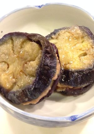 レンジで簡単！茄子の豚肉挟み蒸し-レシピのメイン写真