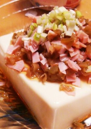 手軽に５分！中華風冷奴-レシピのメイン写真