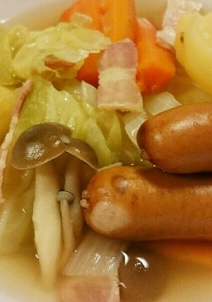 簡単＊野菜ゴロッとあったかあま～いポトフ-レシピのメイン写真