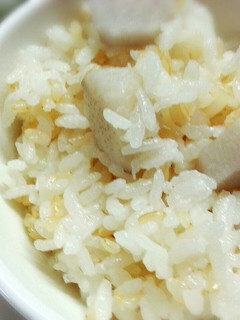 里芋ご飯-レシピのメイン写真
